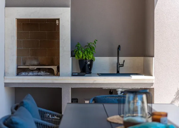 Nea With Private Pool And Bbq Villa